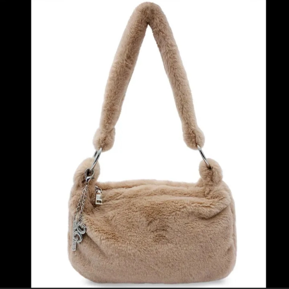 Gilda Paris Fur Shoulder Bag $130 MSRP